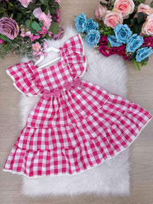 Vestido Banana Club Aline Xadrez - Leveza e Elegância para Meninas | Bebeloo Kids