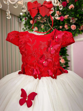 Vestido Juvenil - Midi Vila Lele Sabrina + Saiote - Leveza e Elegância para Meninas | Bebeloo Kids