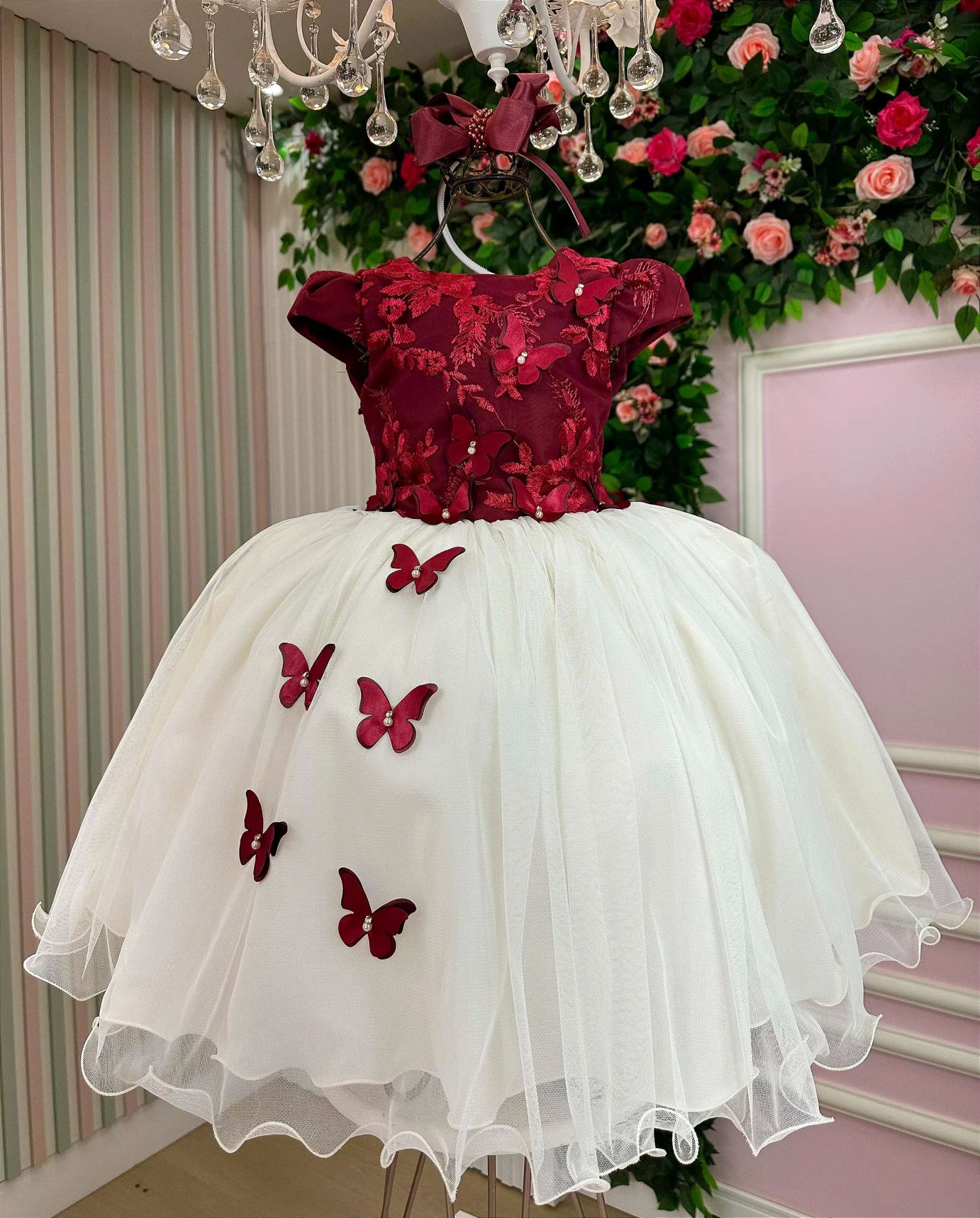 Vestido Juvenil - Midi Vila Lele Sabrina + Saiote - Leveza e Elegância para Meninas | Bebeloo Kids