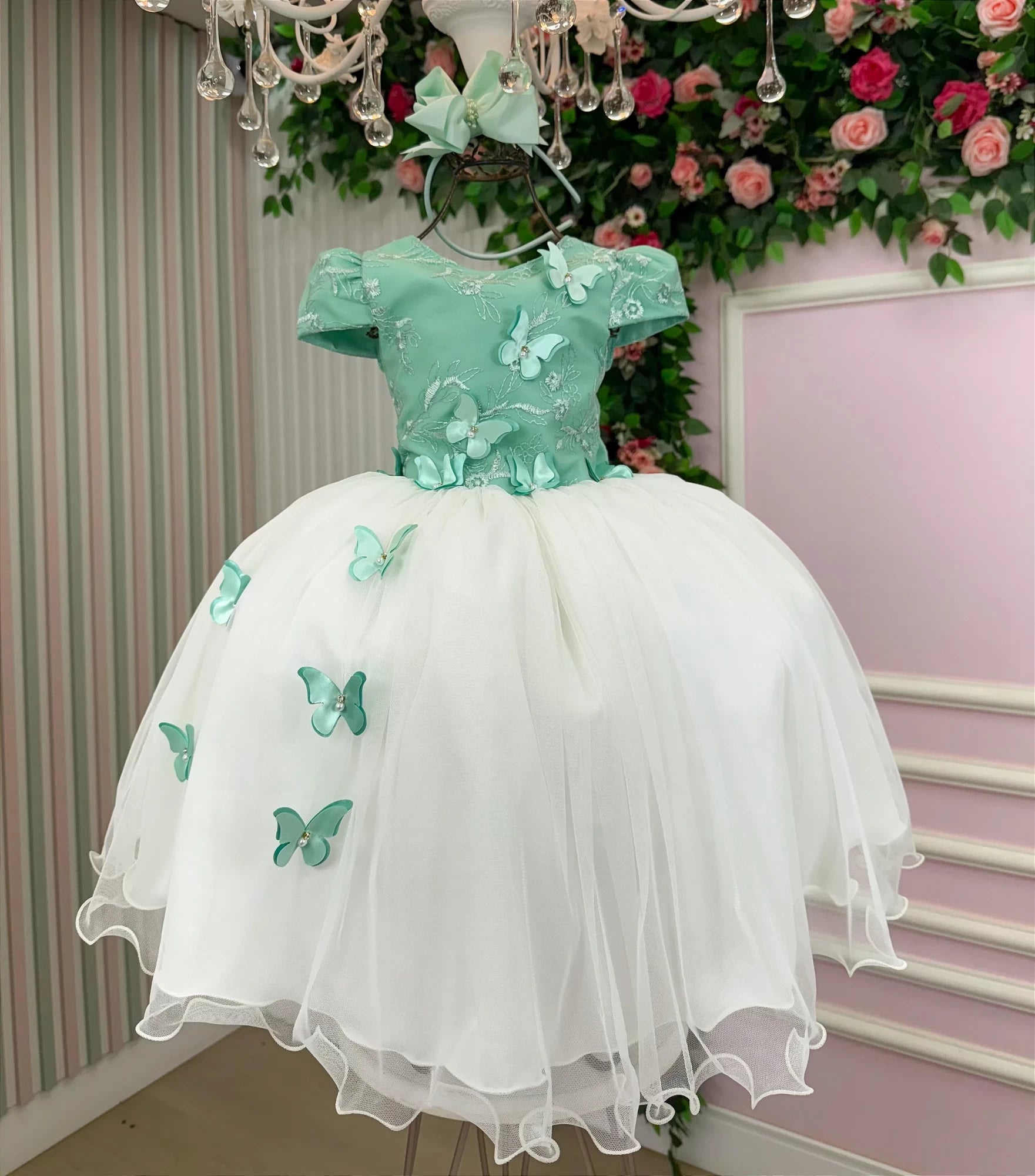 Vestido Juvenil - Midi Vila Lele Sabrina - Leveza e Elegância para Meninas | Bebeloo Kids