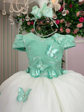 Vestido Juvenil - Midi Vila Lele Sabrina + Saiote - Leveza e Elegância para Meninas | Bebeloo Kids