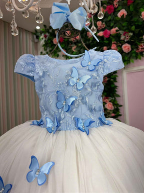 Vestido Juvenil - Midi Vila Lele Sabrina + Saiote - Leveza e Elegância para Meninas | Bebeloo Kids