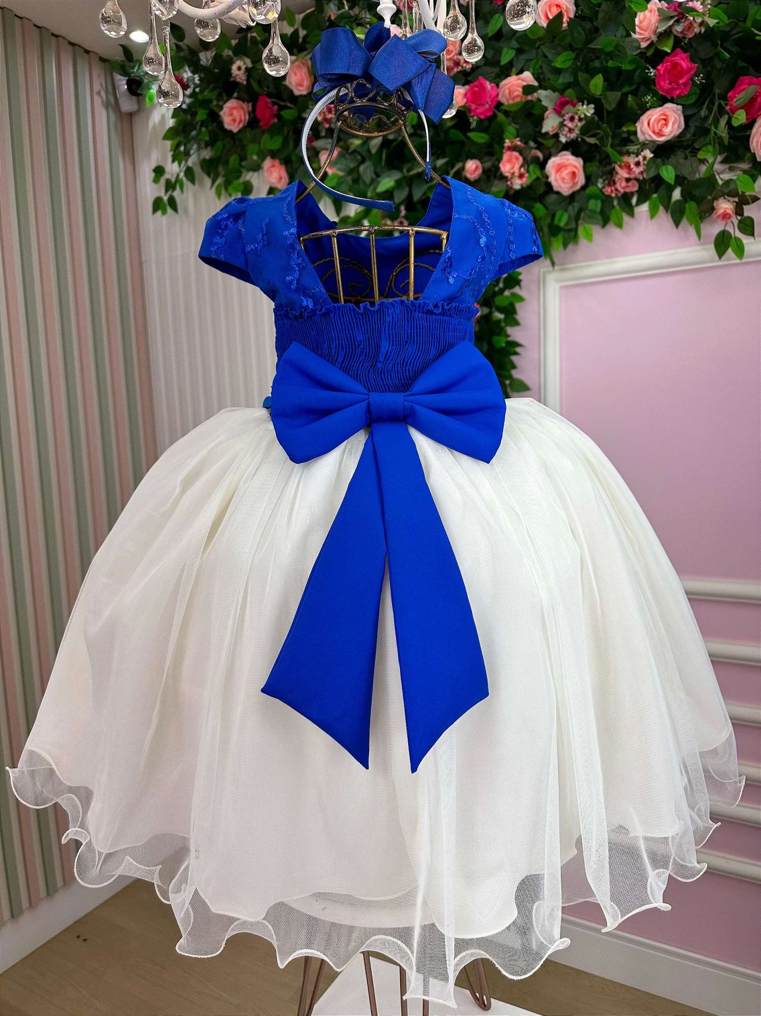 Vestido Juvenil - Midi Vila Lele Sabrina + Saiote - Leveza e Elegância para Meninas | Bebeloo Kids