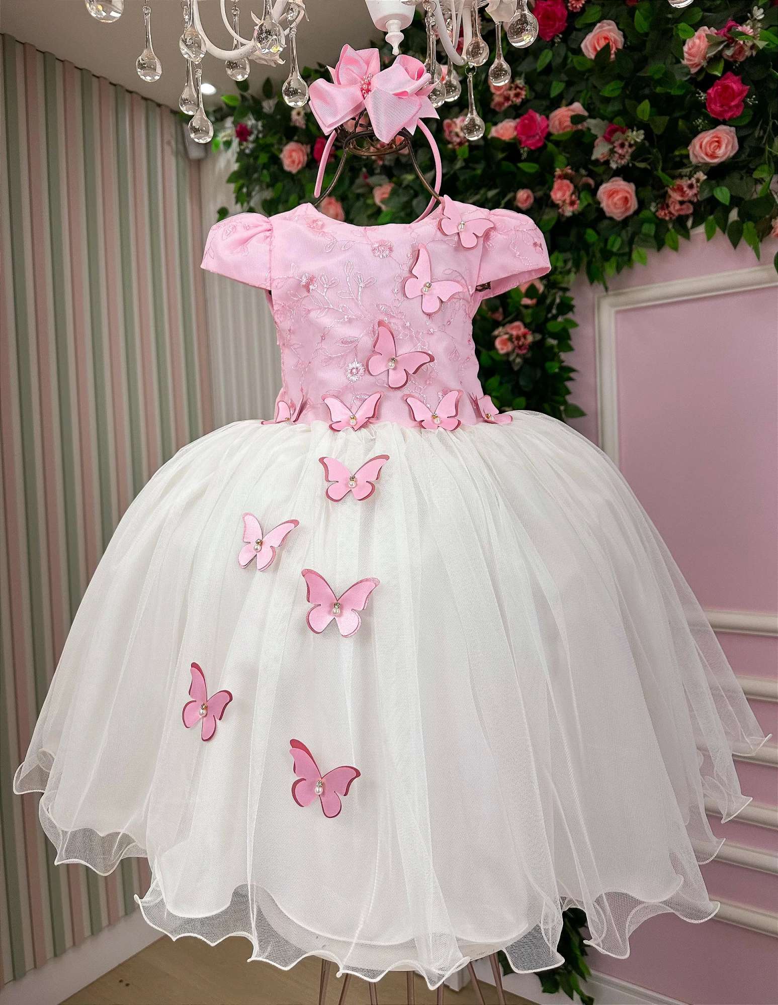Vestido Juvenil - Midi Vila Lele Sabrina - Leveza e Elegância para Meninas | Bebeloo Kids