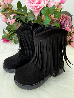 Bota\Coturno StarPink Love Preto - Qualidade e Cuidado para os Pequenos | Bebeloo Kids