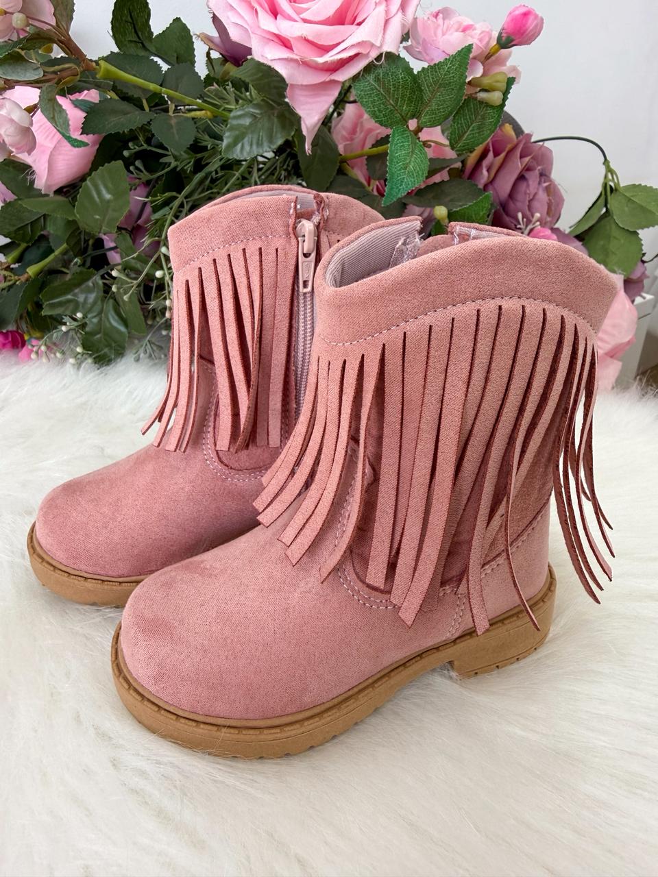 Bota\Coturno StarPink Love Rosa - Qualidade e Cuidado para os Pequenos | Bebeloo Kids