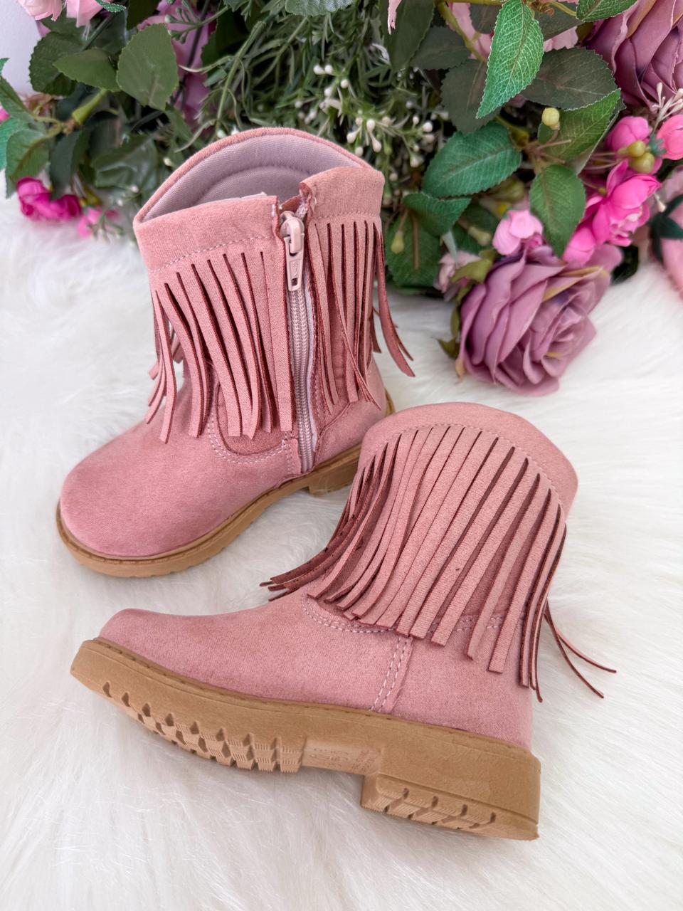 Bota\Coturno StarPink Love Rosa - Qualidade e Cuidado para os Pequenos | Bebeloo Kids