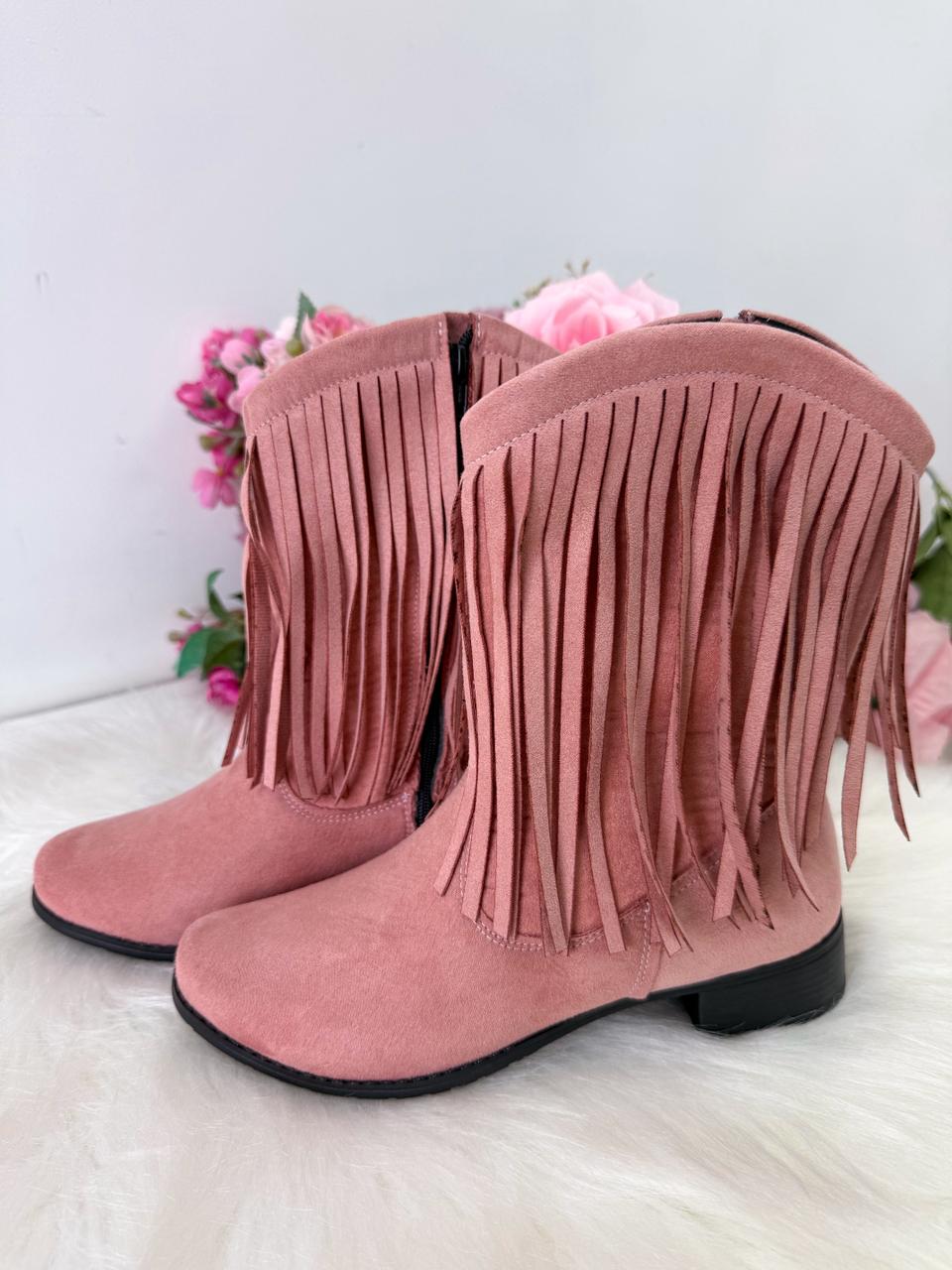Bota\Coturno StarPink Love Rosa - Qualidade e Cuidado para os Pequenos | Bebeloo Kids