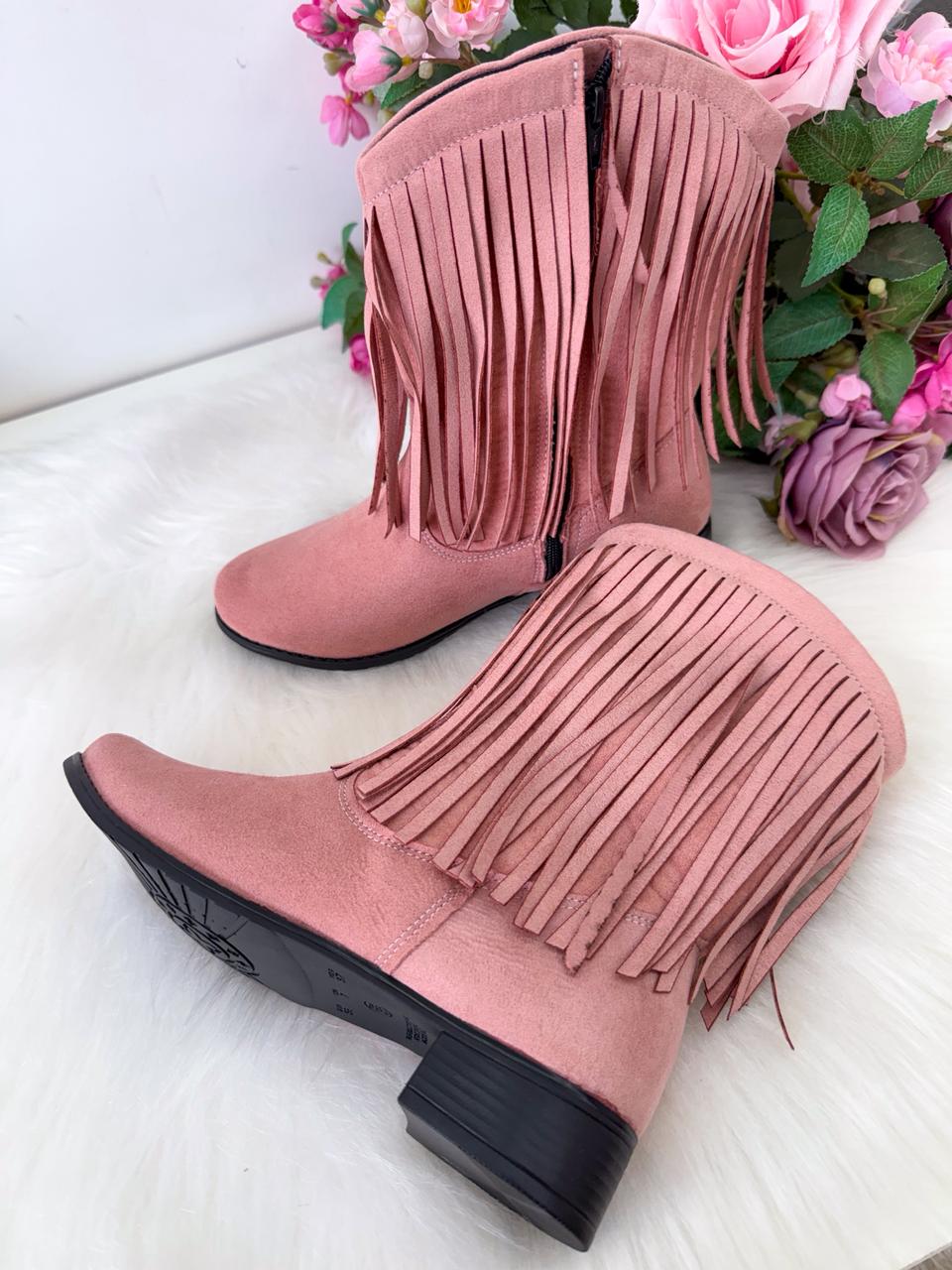 Bota\Coturno StarPink Love Rosa - Qualidade e Cuidado para os Pequenos | Bebeloo Kids