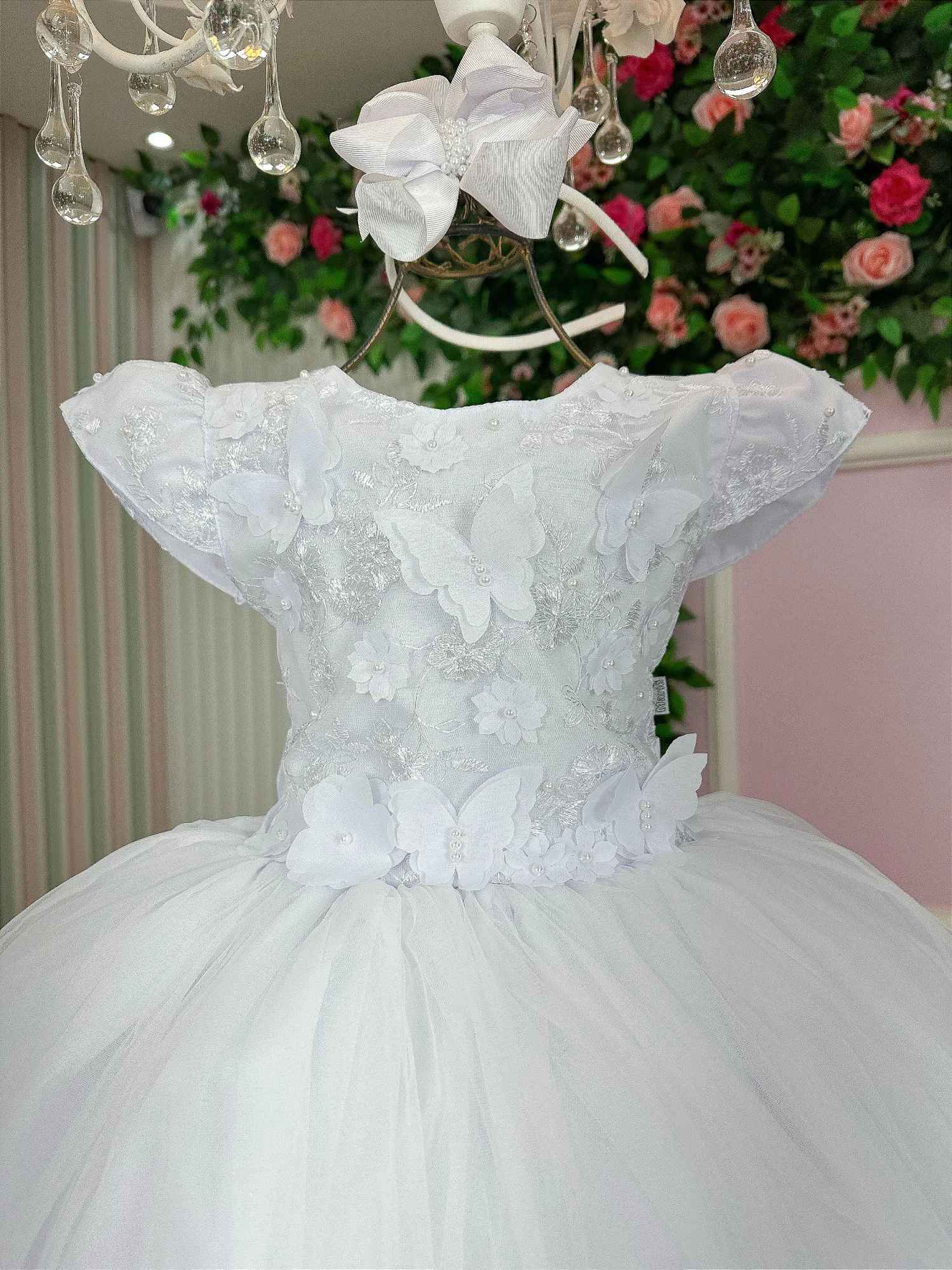 Vestido Marie Jardim Encantado Mel - Leveza e Elegância para Meninas | Bebeloo Kids