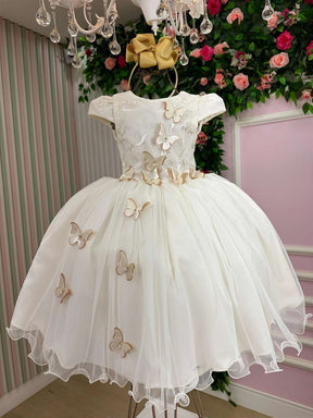 Vestido Juvenil - Midi Vila Lele Sabrina Daminha/Florista - Leveza e Elegância para Meninas | Bebeloo Kids