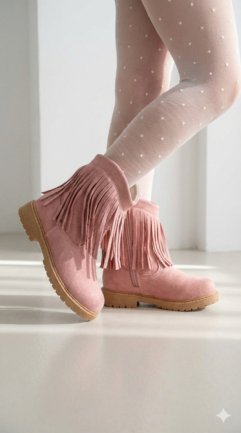 Bota\Coturno StarPink Love Rosa - Qualidade e Cuidado para os Pequenos | Bebeloo Kids