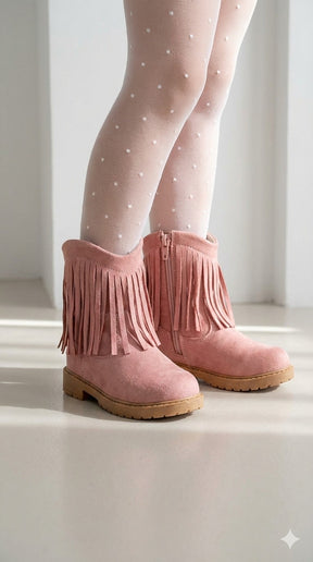 Bota\Coturno StarPink Love Rosa - Qualidade e Cuidado para os Pequenos | Bebeloo Kids