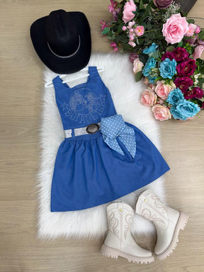 Vestido Blogueirinha Boiadeira do Sertão - Leveza e Elegância para Meninas | Bebeloo Kids