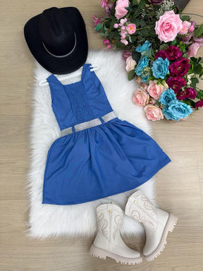 Vestido Blogueirinha Boiadeira do Sertão - Leveza e Elegância para Meninas | Bebeloo Kids