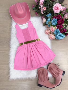 Vestido Blogueirinha Boiadeira do Sertão - Leveza e Elegância para Meninas | Bebeloo Kids