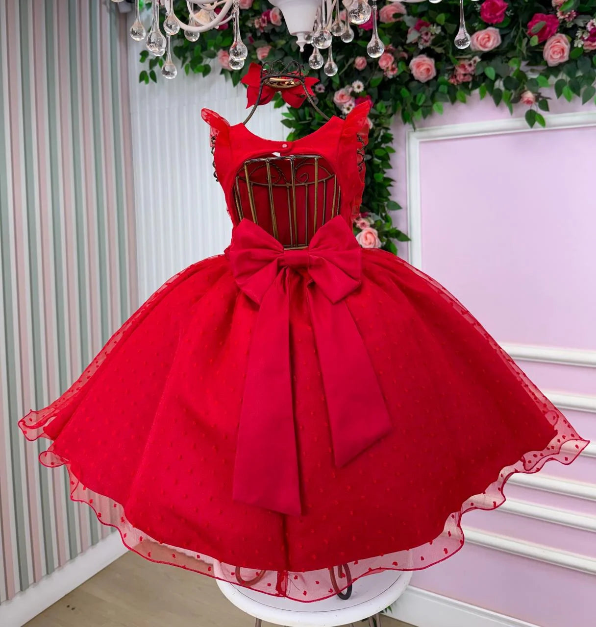 Vestido Mini Miss Ana Julia + Saiote - Leveza e Elegância para Meninas | Bebeloo Kids