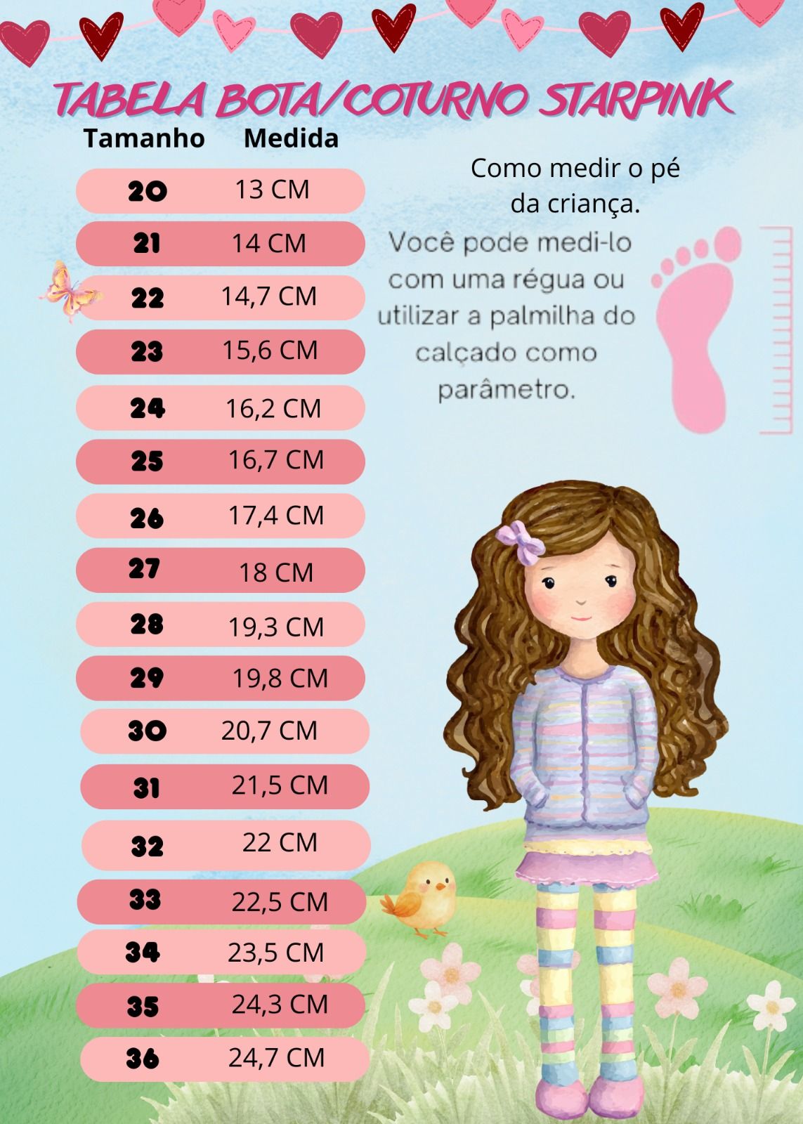 Bota\Coturno StarPink Love Rosa - Qualidade e Cuidado para os Pequenos | Bebeloo Kids