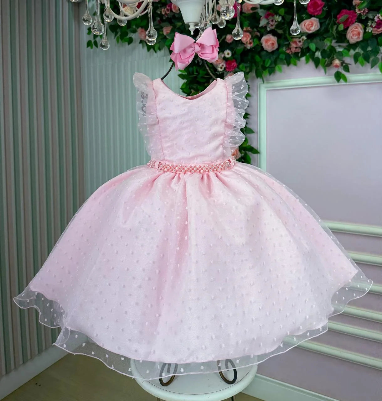 Vestido Mini Miss Ana Julia + Saiote - Leveza e Elegância para Meninas | Bebeloo Kids