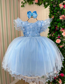 Vestido Menina Bonita Angelie - Leveza e Elegância para Meninas | Bebeloo Kids