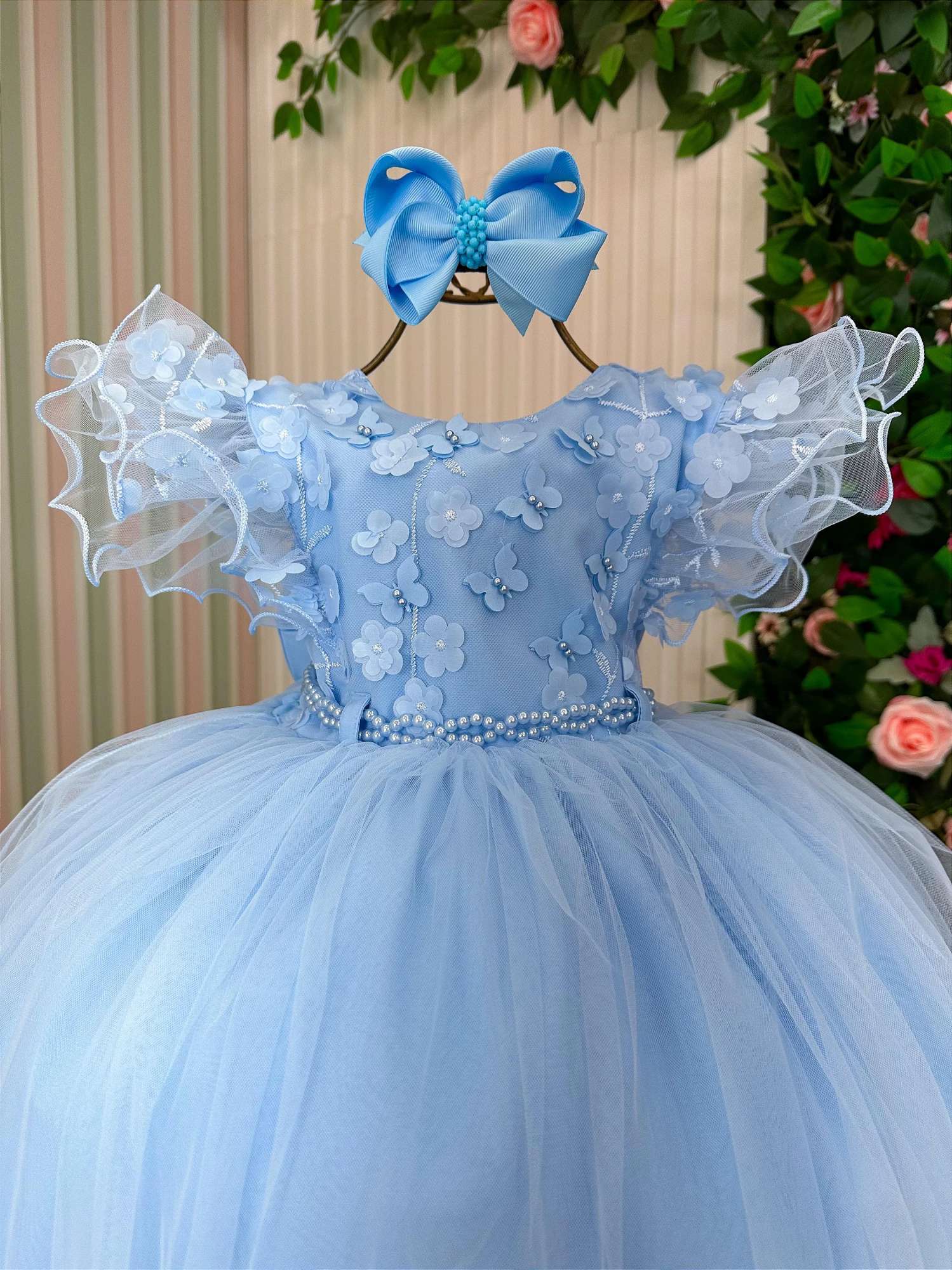 Vestido Menina Bonita Angelie + Saiote - Leveza e Elegância para Meninas | Bebeloo Kids