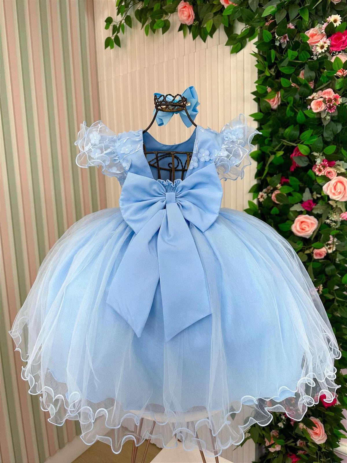 Vestido Menina Bonita Angelie + Saiote - Leveza e Elegância para Meninas | Bebeloo Kids