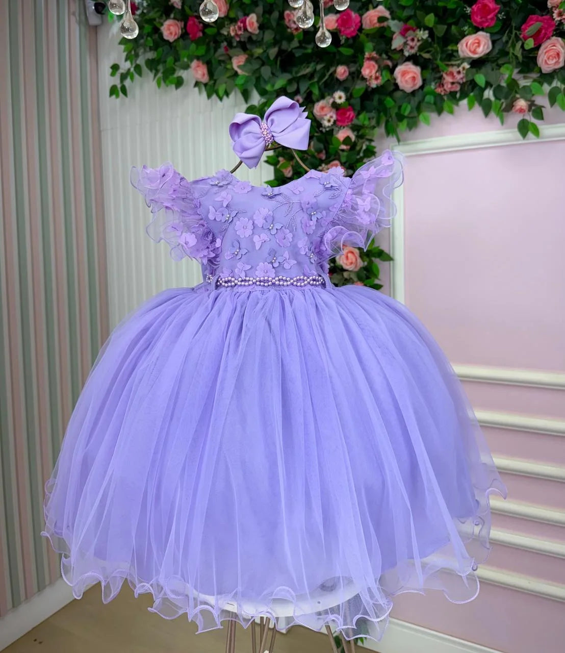 Vestido Menina Bonita Angelie + Saiote - Leveza e Elegância para Meninas | Bebeloo Kids