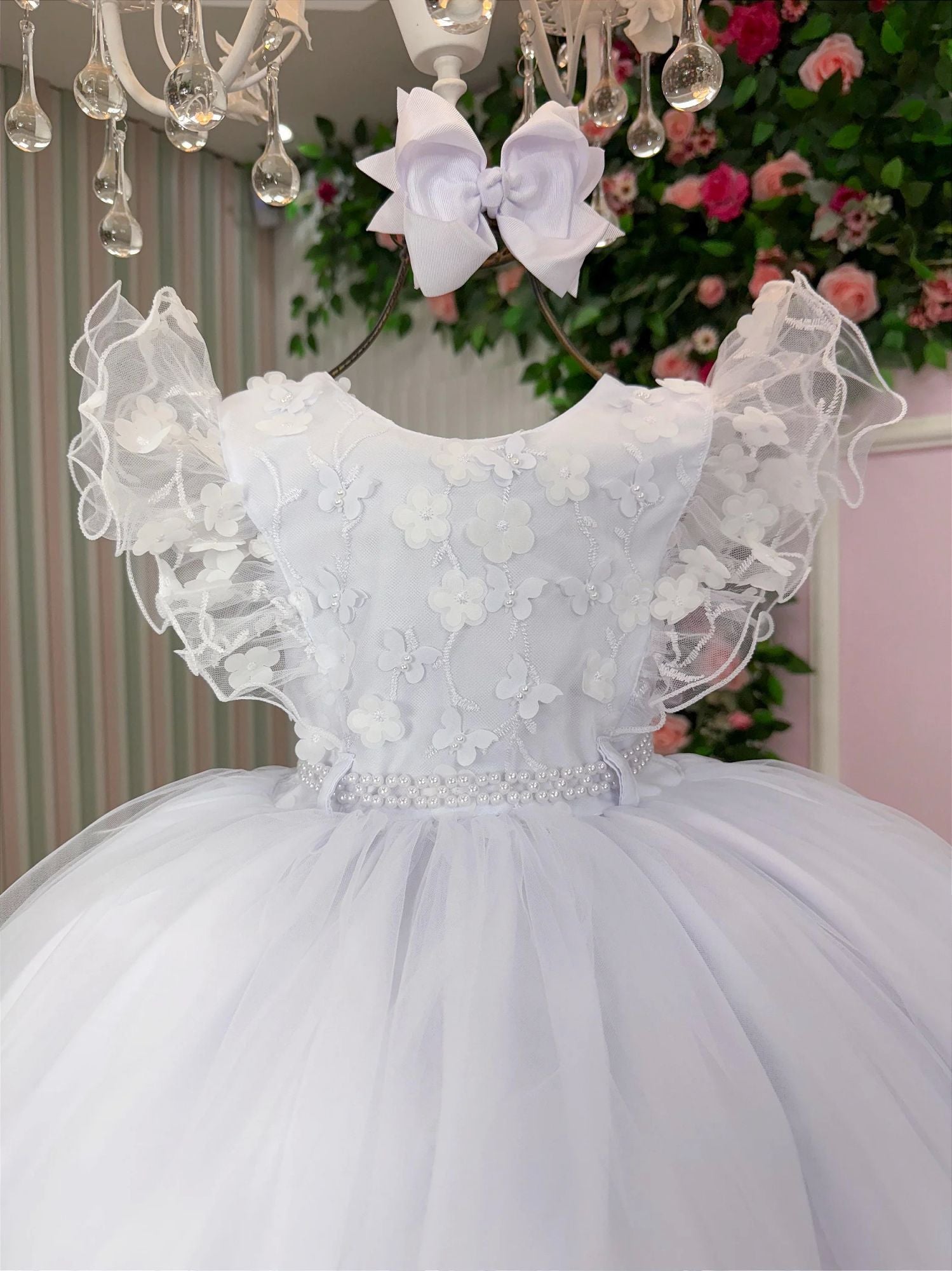 Vestido Menina Bonita Angelie + Saiote - Leveza e Elegância para Meninas | Bebeloo Kids