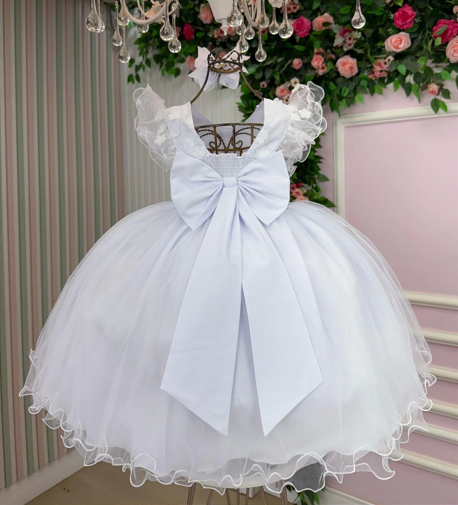 Vestido Menina Bonita Angelie + Saiote - Leveza e Elegância para Meninas | Bebeloo Kids