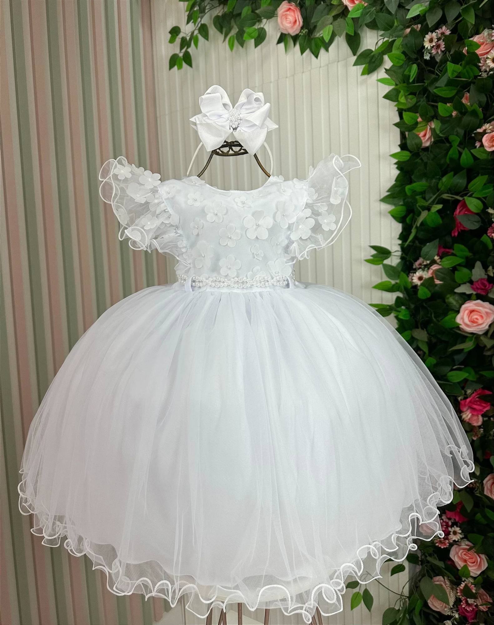 Vestido Menina Bonita Angelie + Saiote - Leveza e Elegância para Meninas | Bebeloo Kids