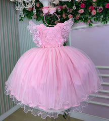 Vestido Menina Bonita Angelie + Saiote - Leveza e Elegância para Meninas | Bebeloo Kids