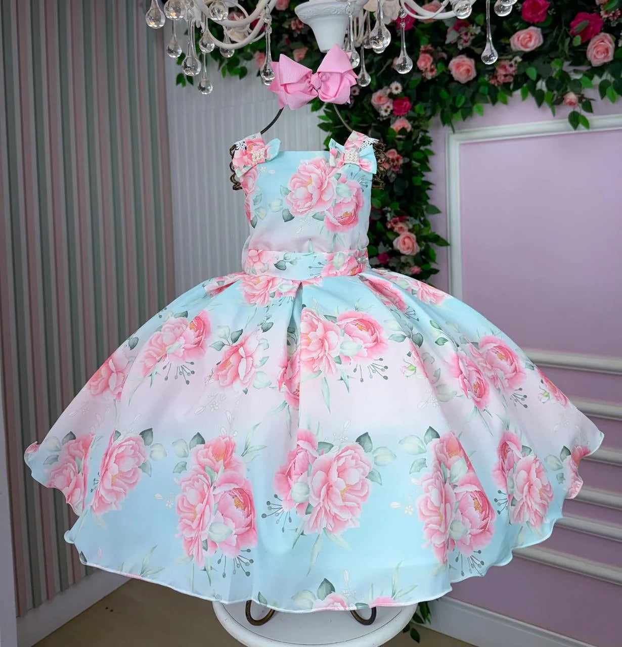 Vestido Mini Miss Florido - Leveza e Elegância para Meninas | Bebeloo Kids