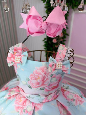 Vestido Mini Miss Florido - Leveza e Elegância para Meninas | Bebeloo Kids