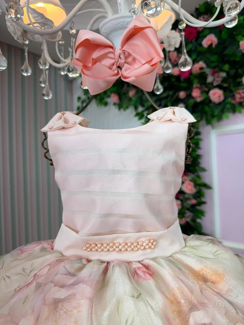 Vestido Mini Miss Florido + Saiote - Leveza e Elegância para Meninas | Bebeloo Kids