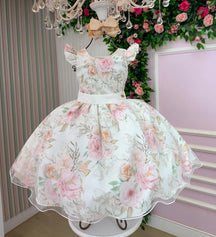 Vestido Mini Miss Florido - Leveza e Elegância para Meninas | Bebeloo Kids