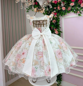 Vestido Mini Miss Florido - Leveza e Elegância para Meninas | Bebeloo Kids