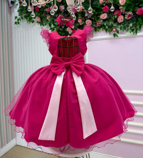 Vestido Mini Miss Temático Patrulha Canina - Sky - Leveza e Elegância para Meninas | Bebeloo Kids