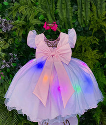 Vestido Tematicos Ysa Kids Lilo Stitch com Led - Leveza e Elegância para Meninas | Bebeloo Kids