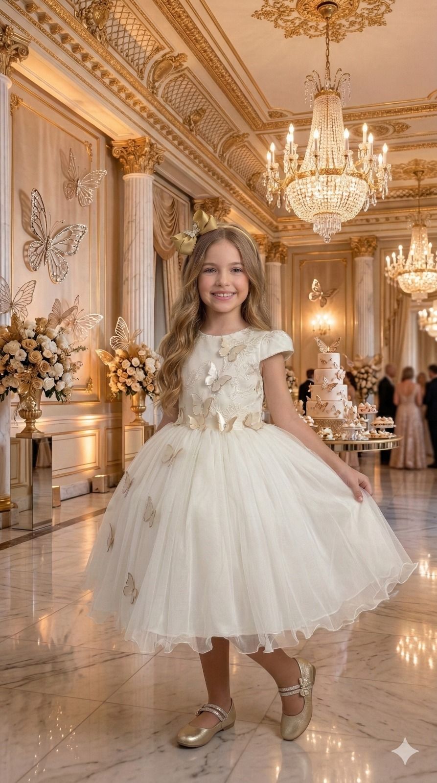 Vestido Juvenil - Midi Vila Lele Sabrina Off - Leveza e Elegância para Meninas | Bebeloo Kids