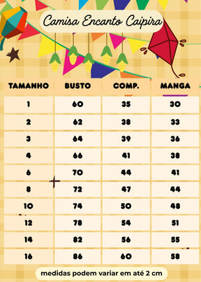 Camisa Junino Banana Club Luxo Encanto Caipira - Elegância e Conforto para os Pequenos | Bebeloo Kids
