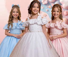 Vestido Bella Child Martina - Leveza e Elegância para Meninas | Bebeloo Kids