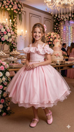 Vestido Bella Child Martina Rosa Bebe - Leveza e Elegância para Meninas | Bebeloo Kids