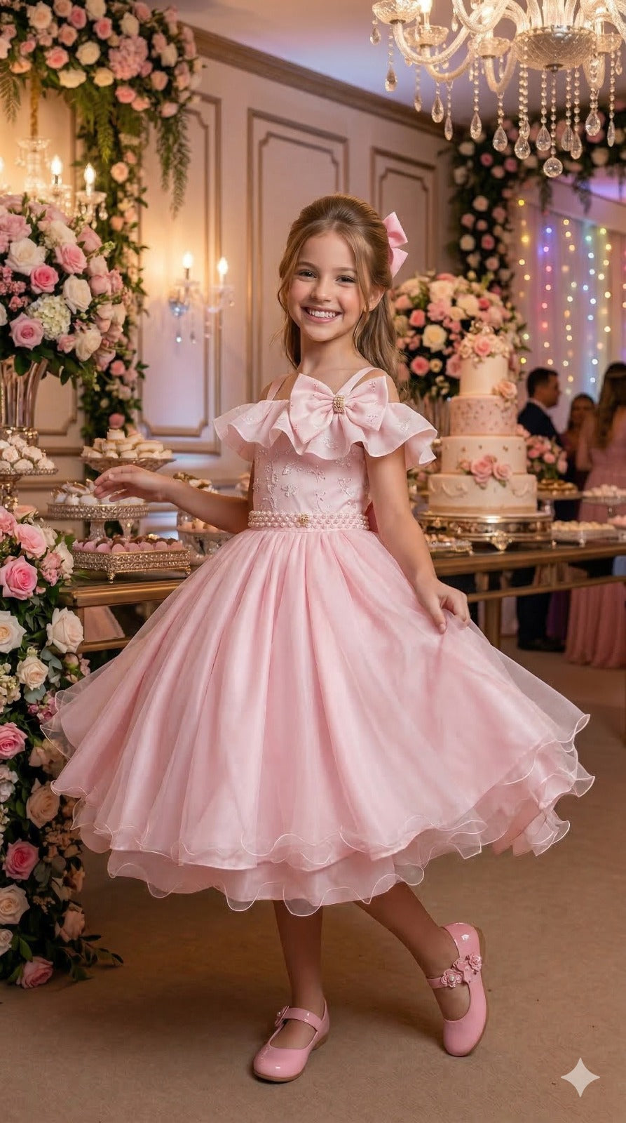 Vestido Bella Child Martina Rosa Bebe - Leveza e Elegância para Meninas | Bebeloo Kids