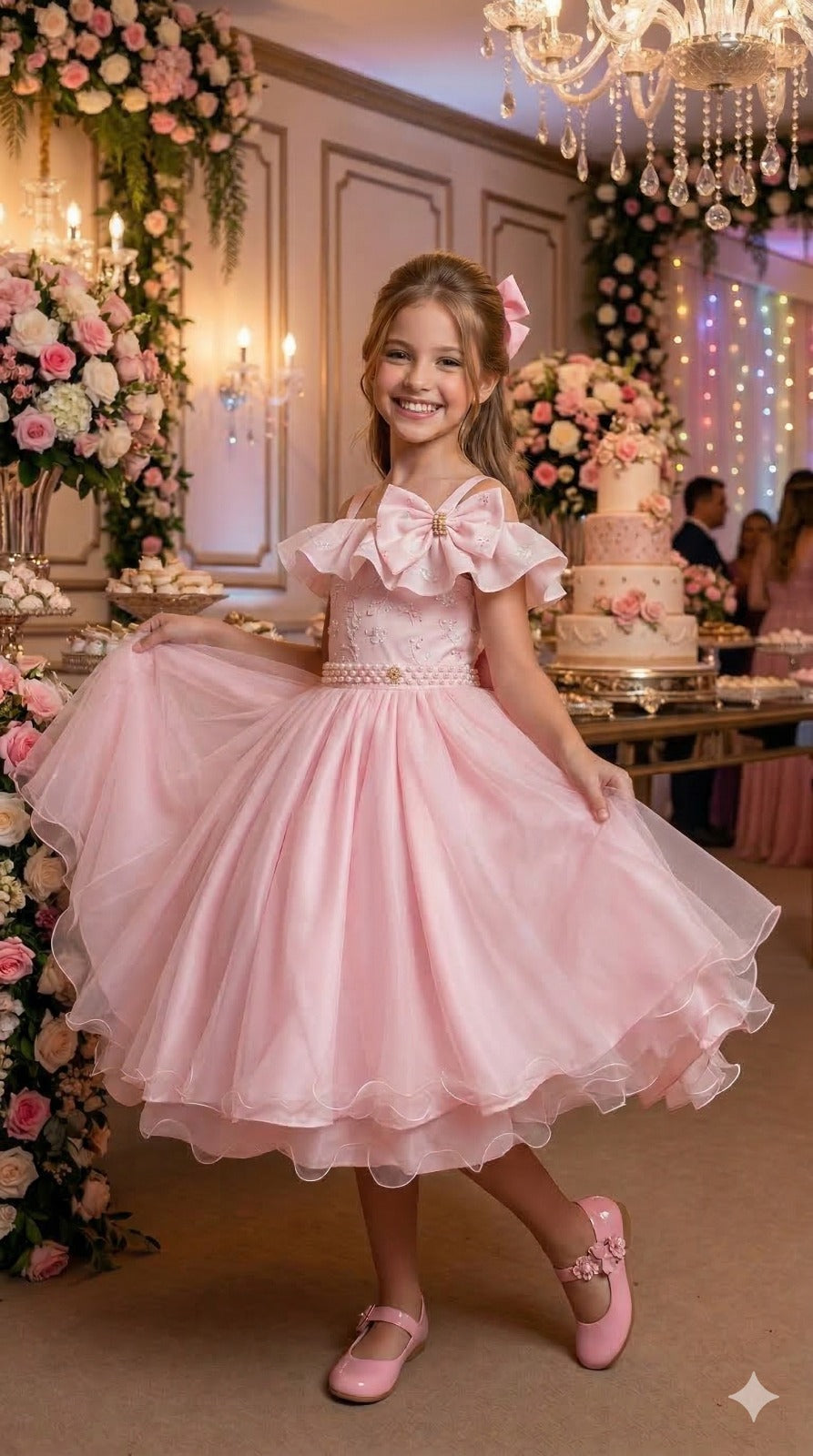 Vestido Bella Child Martina Rosa Bebe - Leveza e Elegância para Meninas | Bebeloo Kids