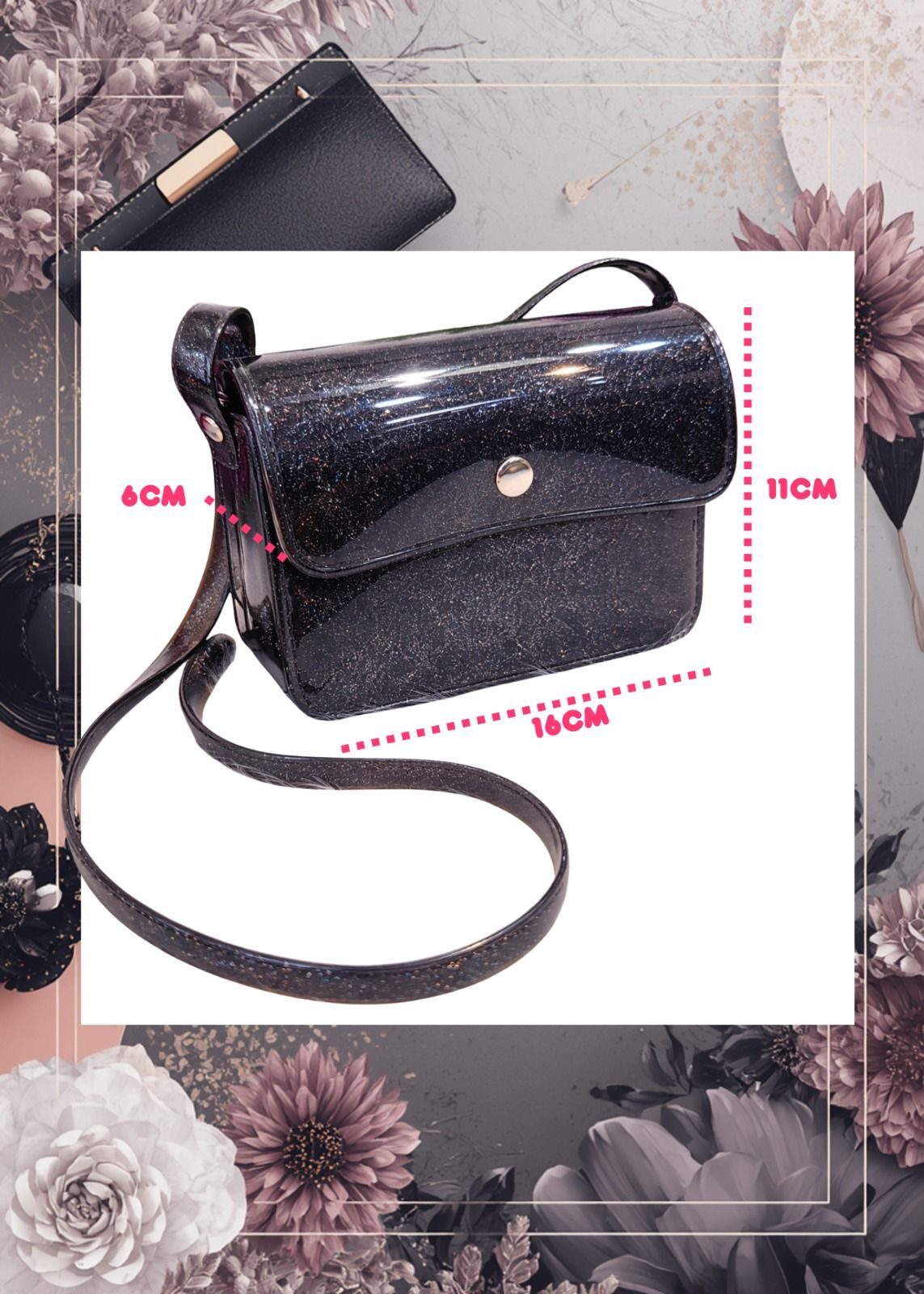 Bolsa Starpink Clarice Preta - Estilo e Praticidade para os Pequenos | Bebeloo Kids