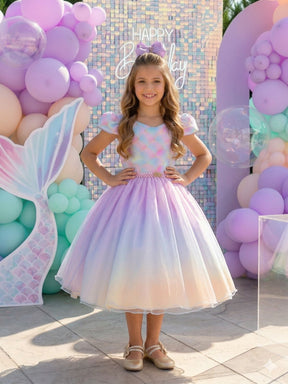 Vestido Infantil Bella Child Sereia - Leveza e Elegância para Meninas | Bebeloo Kids