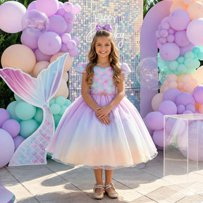 Vestido Infantil Bella Child Sereia - Leveza e Elegância para Meninas | Bebeloo Kids