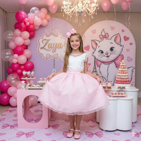 Vestido Mini Miss Betani Rosa Bebe - Leveza e Elegância para Meninas | Bebeloo Kids