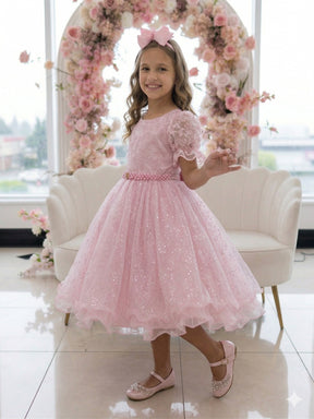 Vestido Bella Child Laize Rosa Bebe - Leveza e Elegância para Meninas | Bebeloo Kids
