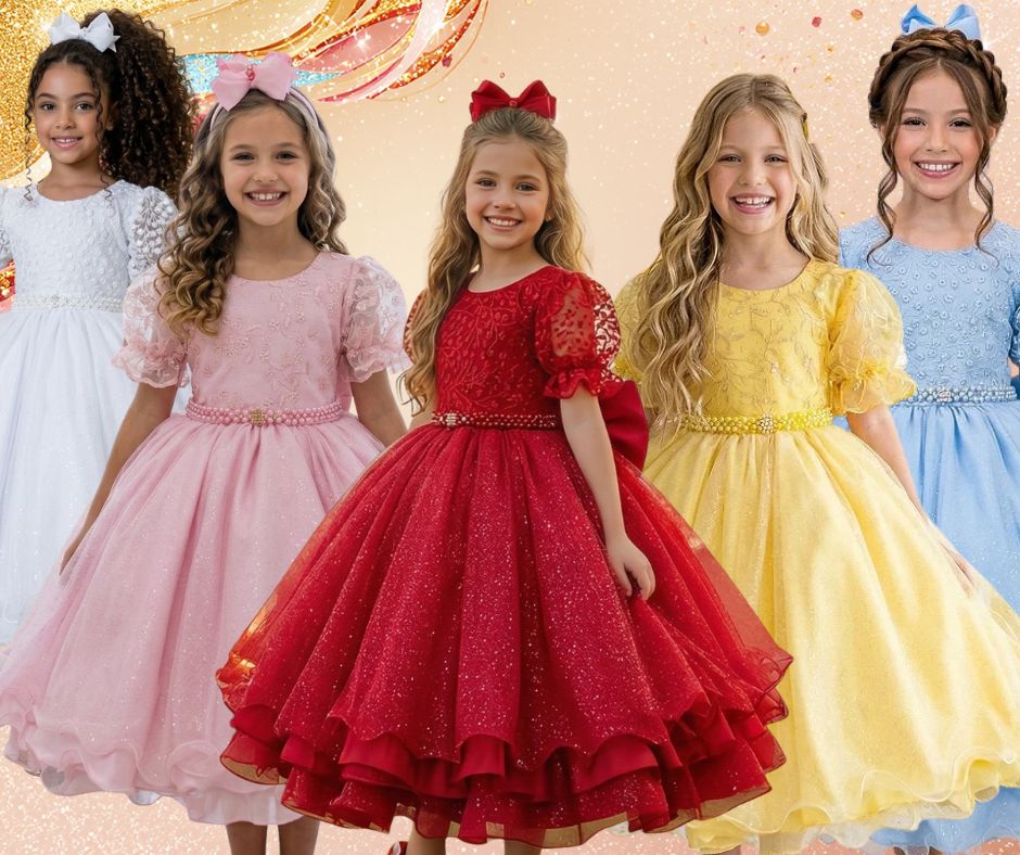 Vestido Bella Child Laize + Saiote - Leveza e Elegância para Meninas | Bebeloo Kids